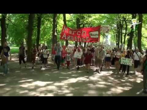 1500 i Monsanto March Stockholm 24 maj 14