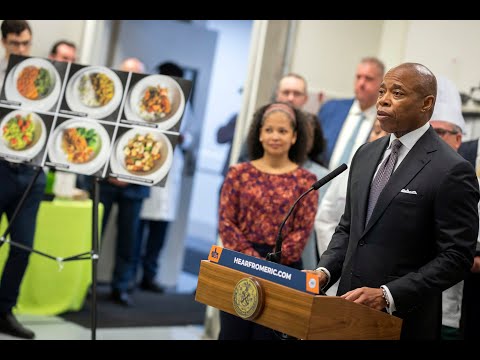 Mayor Eric Adams Makes Climate and Food Announcement