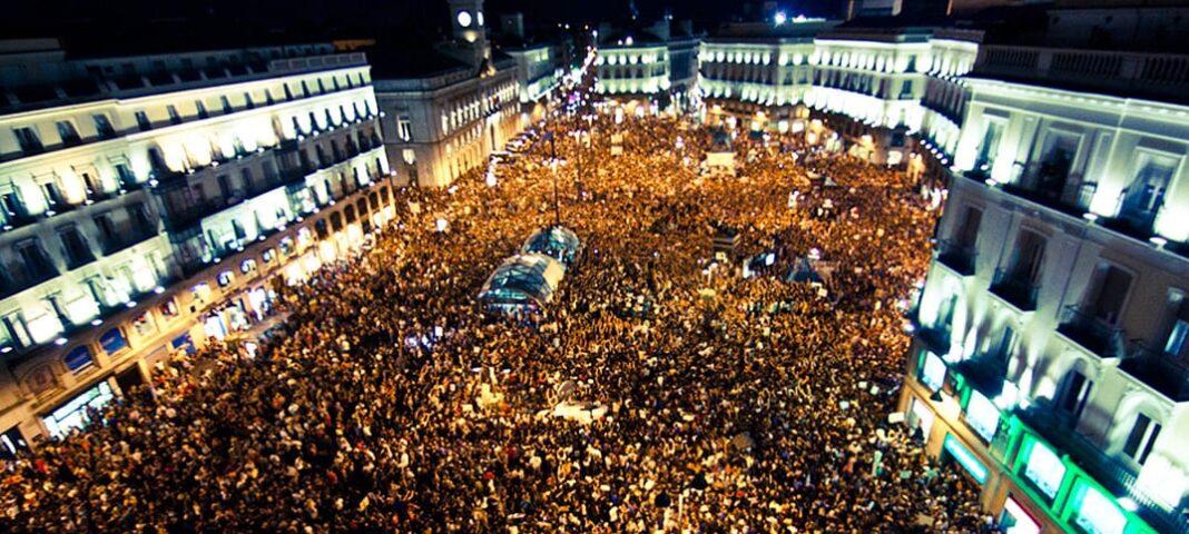 protest Spanien 2011 Demonstrationerna
