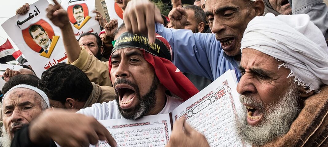 Muslimska Brödraskapet Egyptens Tarpley av makteliten