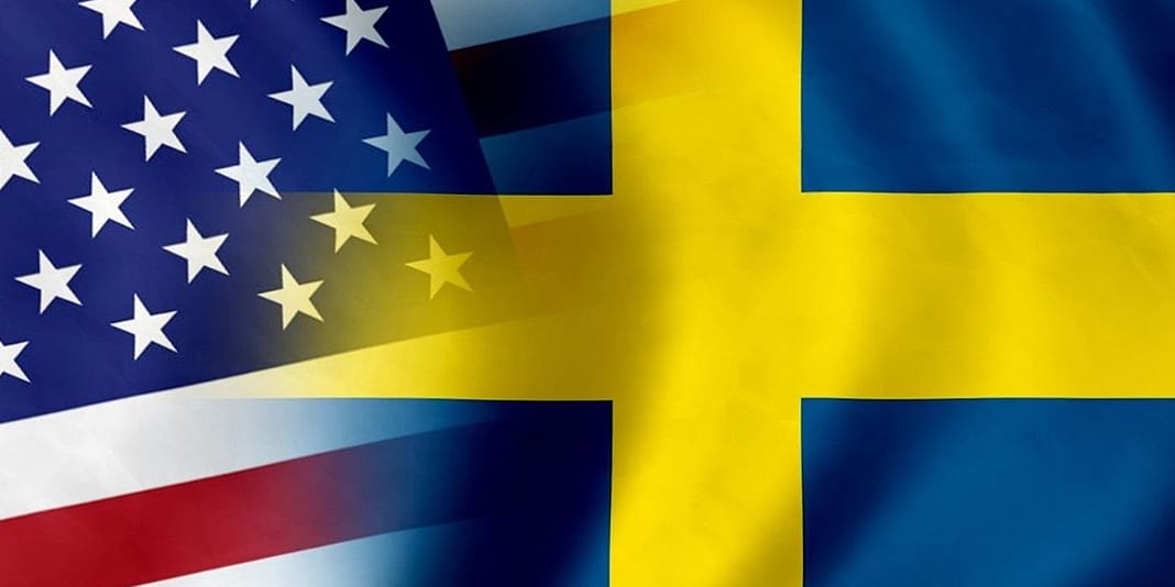 svenska språket lydstat till USA tillgång till svenska baser