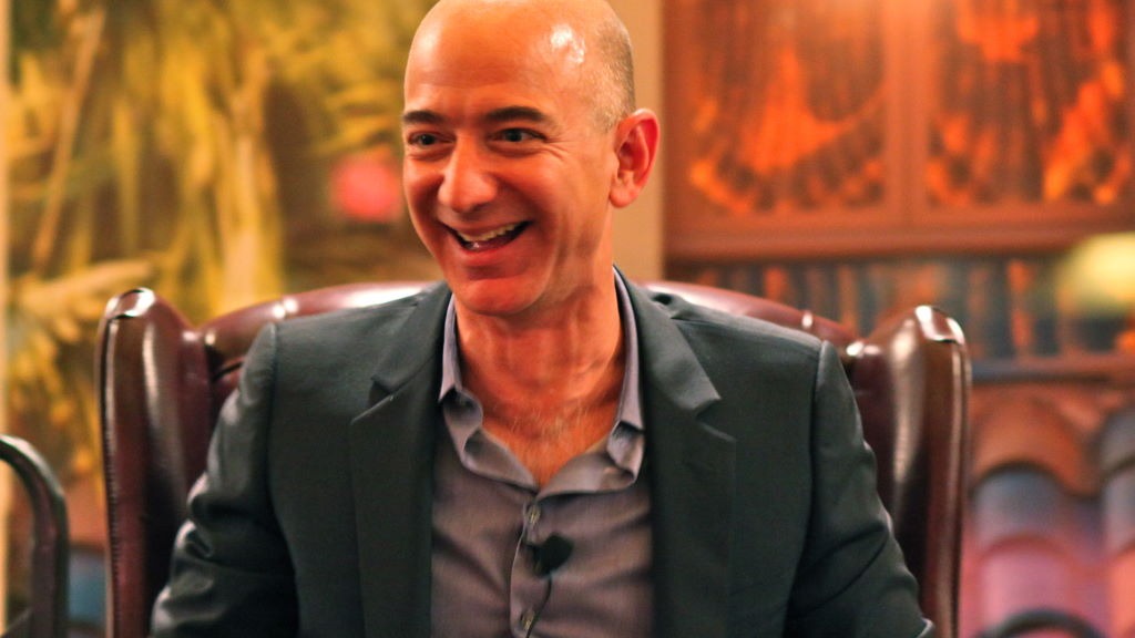 Coronapandemins vinnare Jeff Bezos på jorden