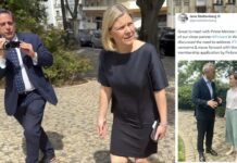 Magdalena Andersson vägrar svara på frågor om Bilderberg och Nato Magdalena Andersson vägrar magdalena andersson bilderberg