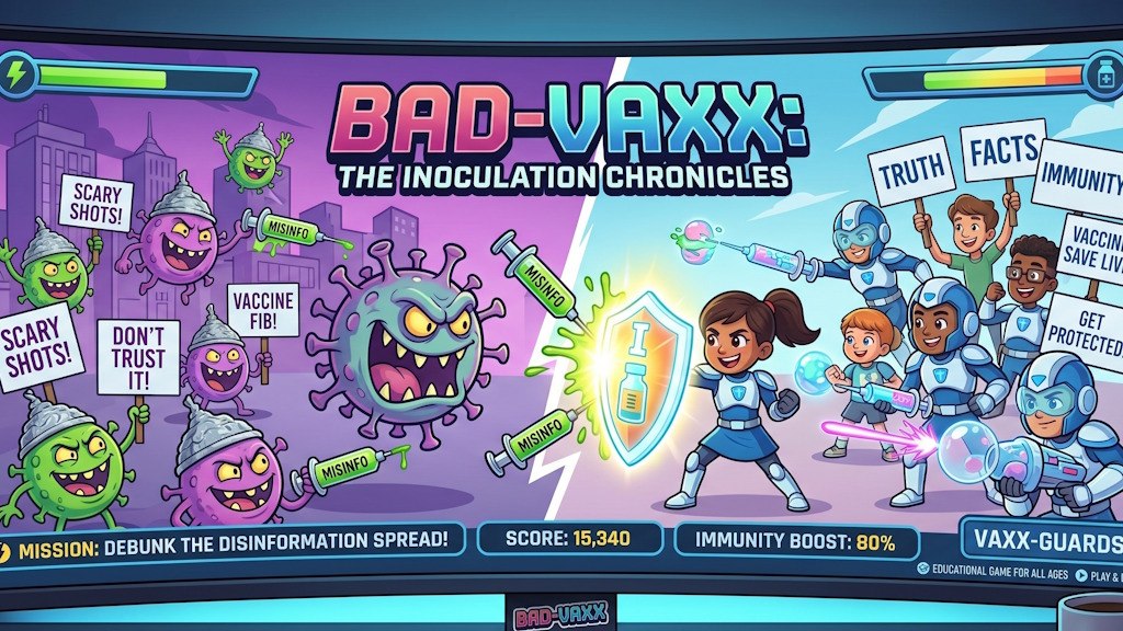 vaccin-spel Spel försöker