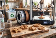 3D-printade kakor gjorda av plastflaskor – är detta framtidens mat? 3D-printade kakor